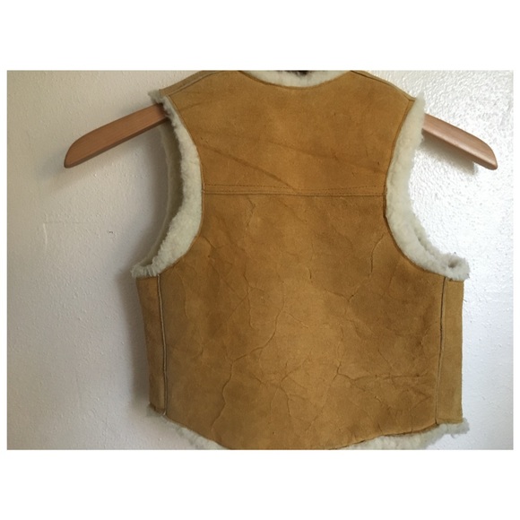 ** SOLD ** Suede Western Vest - Picture 5 of 6